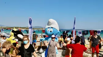 Atık pet şişeler sanat eserine dönüştü