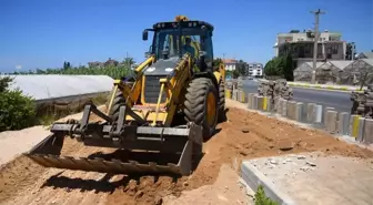 Alanya'nın Çatalişam yolu genişletiliyor