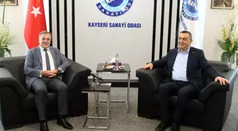 Başkan Özdoğan'dan KAYSO'ya ziyaret