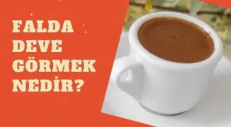 Falda deve görmek ne demektir? Falda deve görmek nedir?