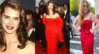 O kırmızı elbiseyi 23 yıl sonra kızı giydi
