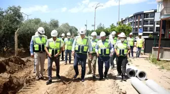 ASKİ'nin Kuşadası'na yatırımları devam ediyor