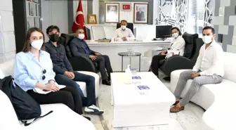 Çevre ve Şehircilik Bakanlığı Daire Başkanından, Başkanımıza Ziyaret