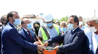 Elazığ'da temel atma ve şehitlik anıtı açılış programı