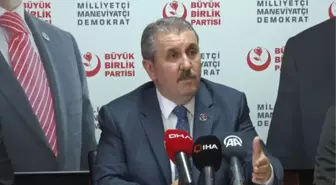 Mustafa Destici: Milletin vicdanı HDP'nin kapatılmasını emrediyor