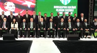 Bursaspor Kulübü'nde yeni yönetimin görev dağılımı yapıldı