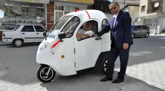 Engelli vatandaşa elektrikli motor jesti