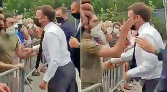 Macron'a tokat atan Fransız için istenilen ceza: 18 ay hapis