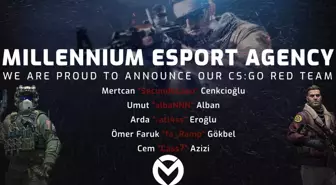 Millennium Agency Esports RED CS: GO kadrosunu duyurdu