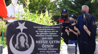 Son dakika haber! Şehit polis memuru Nefize Çetin Özsoy, şehadetinin 5. yılında kabri başında anıldı