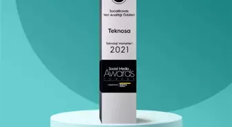 Teknosa'ya Social Media Awards'tan altın ödül