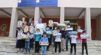 Son dakika haberleri! Tüm Şehit Çocukları Yardımlaşma Derneği Başkanı Kaya, Şemdinlili çocuklarla bir araya geldi