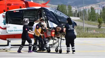 Son dakika haberleri: İNŞAATTAN DÜŞEN İŞÇİ, AMBULANS HELİKOPTERLE SEVK EDİLDİ