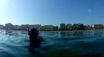 Son dakika haberi! Müsilajın deniz tabanına verdiği tahribat dalgıçların kamerasına yansıdı
