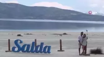 Salda Gölü ziyaretçileri ile buluşmaya başladı