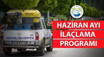 Yahyalı Belediyesi Haziran İlaçlama Programı