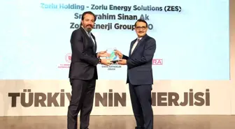 Zorlu Enerji'nin ZES markası 'Enerjimiz Geleceğimiz' ödülünü aldı