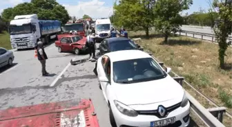 Son dakika! ESKİŞEHİR - 3 aracın karıştığı zincirleme trafik kazasında 8 kişi yaralandı