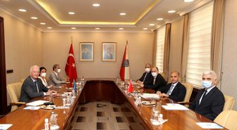 Emniyet Genel Müdürü Mehmet Aktaş, Avrupa Birliği Terörle Mücadele Heyetini Konuk Etti