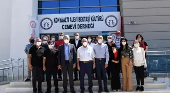 Konyaaltı protokolü Cemevinde