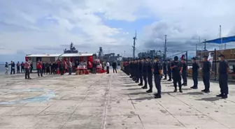 Sinop'ta Jandarma Teşkilatının 182. kuruluş yıl dönümünde 182 jandarma personelinden kan bağışı