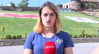 SPOR Milli boksör Esra Yıldız, DHA'ya konuştu