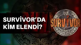 Survivor kim elendi? Survivor'da veda eden isim belli oldu! Survivor 13 Haziran 2021 SMS oy sıralaması!
