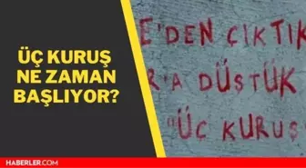 Üç Kuruş dizisi ne zaman başlıyor? Üç kuruş kadrosu