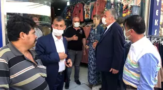 Başkan Yılmaz Esnafı Ziyaret Etti