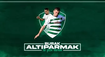 Son dakika haber: Bursaspor Kulübü, Burak Altıparmak'la yola devam kararı aldı