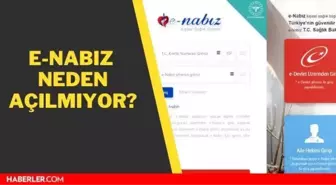 E-nabız neden açılmıyor? E-nabız, E-Devlet giriş ekranı nasıl açılır?