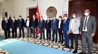 Kıbrıs Türk Belediyeler Birliği Heyetini Misafir Ettik