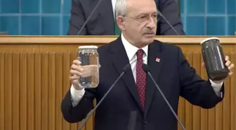 Kürsüye iki kavanozla çıkan CHP lideri Kılıçdaroğlu'nun sesi salonu inletti: Bunun sorumlusu kim?