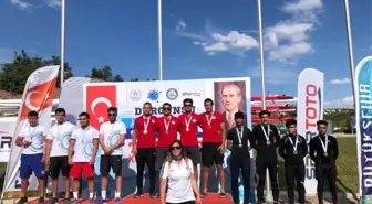 Sakaryalı kanocular Eskişehir'de tarih yazdı