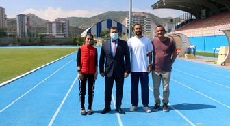 Ali İhsan Kabakçı, atletleri ziyaret etti