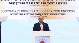 Dışişleri Bakanı Çavuşoğlu, GDAÜ ve Antalya Diplomasi Forumu öncesi basın toplantısında konuştu: (1)