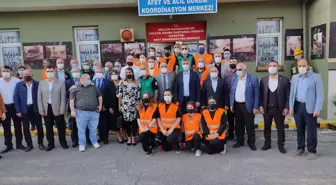 Gölcük Arama Kurtarma Derneği'nde Necmi Kocaman güven tazeledi