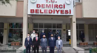 Manisa Valisi Karadeniz, Demirci'de incelemelerde bulundu