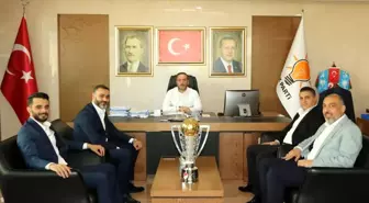 Diyarbekirspor'dan Vali Karaloğlu'na kupalı ziyaret