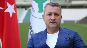 Giresunspor Kulübü Başkanı Hakan Karaahmet'in hedefi Süper Lig'de kalıcı olmak