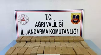 Ağrı'da 51 kilogram eroin ele geçirildi