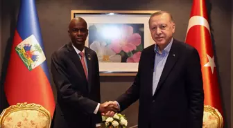 Son dakika haberi... Cumhurbaşkanı Erdoğan, Haiti Cumhurbaşkanı Moise ile görüştü