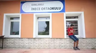 KIRKLARELİ - Köy okullarında karne heyecanı dijital ortamda yaşandı