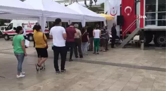 'Mobil Aşı Tırı' Aydın'da hizmete girdi