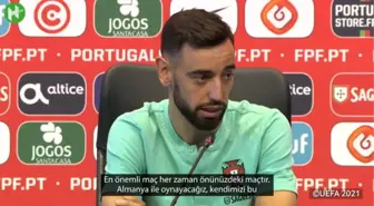 Bruno Fernandes'in Almanya Maçı Öncesi Basın Toplantısı