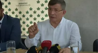 KIRKLARELİ - Gelecek Partisi Genel Başkanı Davutoğlu, muhtarlar ve STK temsilcileriyle buluştu