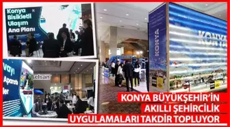 Konya Büyükşehir'in Akıllı Şehircilik Uygulamaları fuarın ilgi odağı oldu