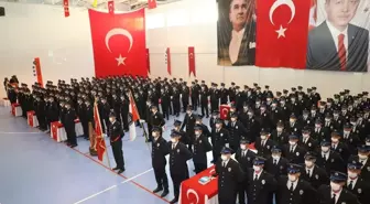 Bitlis'te polis adayları mezuniyet sevinci yaşadı