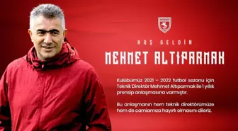 Samsunspor teknik direktörlüğe Mehmet Altıparmak'ı getirdi