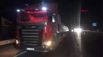 ANTALYA TIR'A ARKADAN ÇARPAN TİCARİ ARAÇ SÜRÜCÜSÜ ÖLDÜ